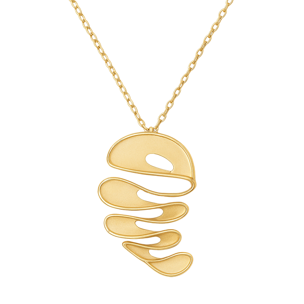 Colier din Aur 18K cu Pandantiv Rasucit, colectia Addicted by Palido, 45 cm
