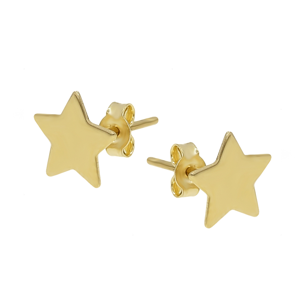 Cercei Aur 14k in forma de Stea