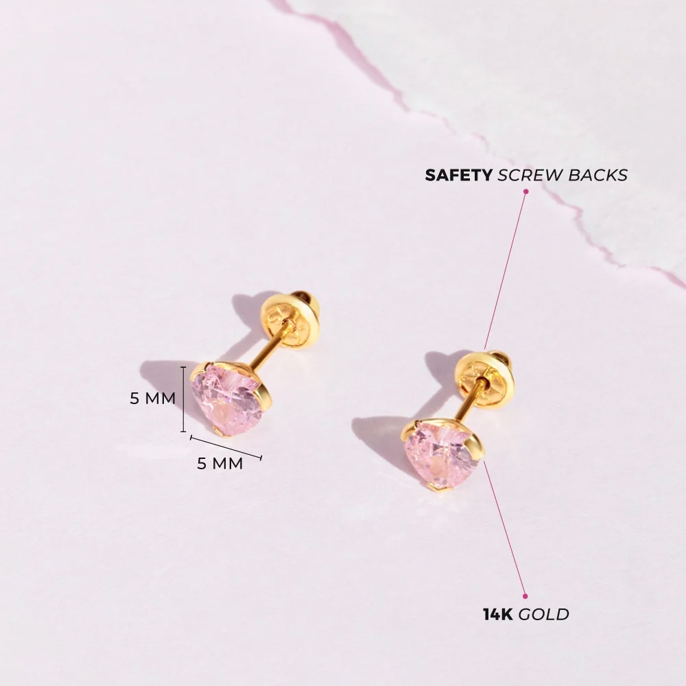 Bebe Gold Aur 14K Copii, model Birthstone zi nastere octombrie…