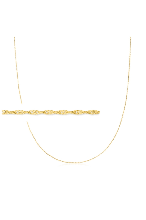 Lant din Aur 14K model Singapore – 45 cm