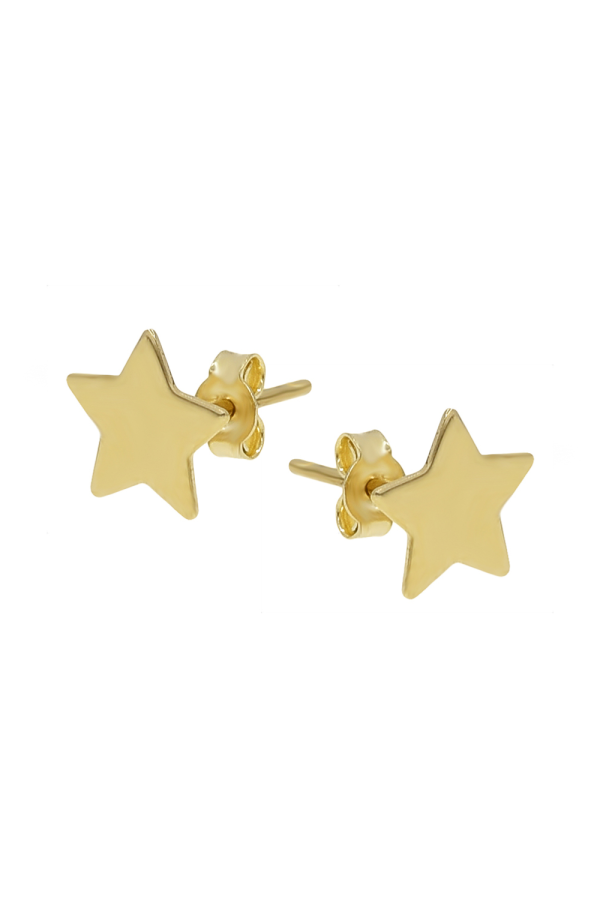 Cercei Aur 14k in forma de Stea
