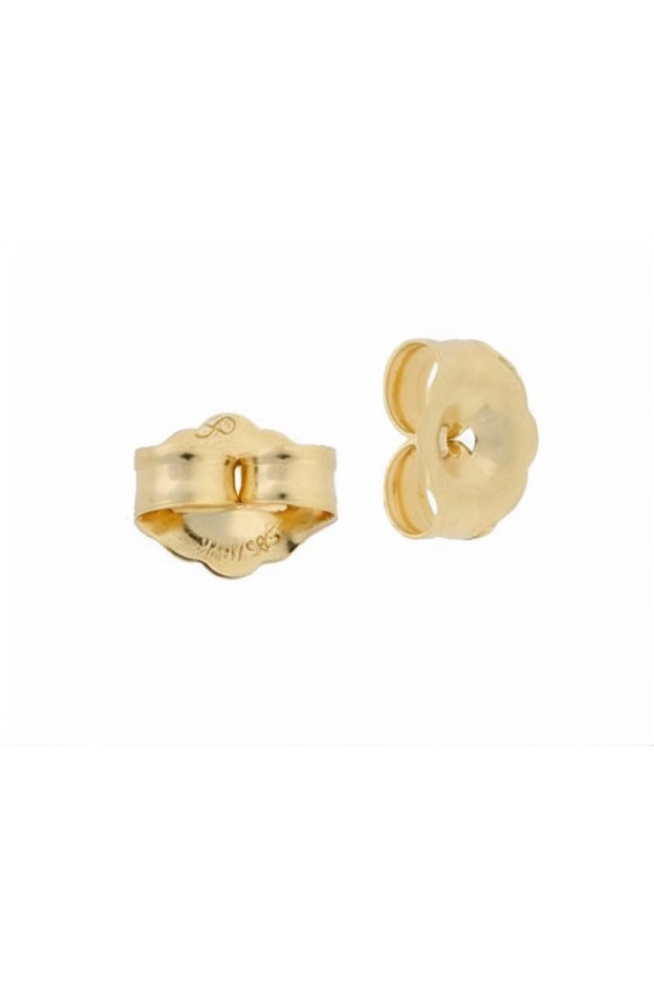Inchizatoare din Aur 14K pentru Cercei, tip Fluturas, 5.5mm, pentru Tija 0.76–0.91mm