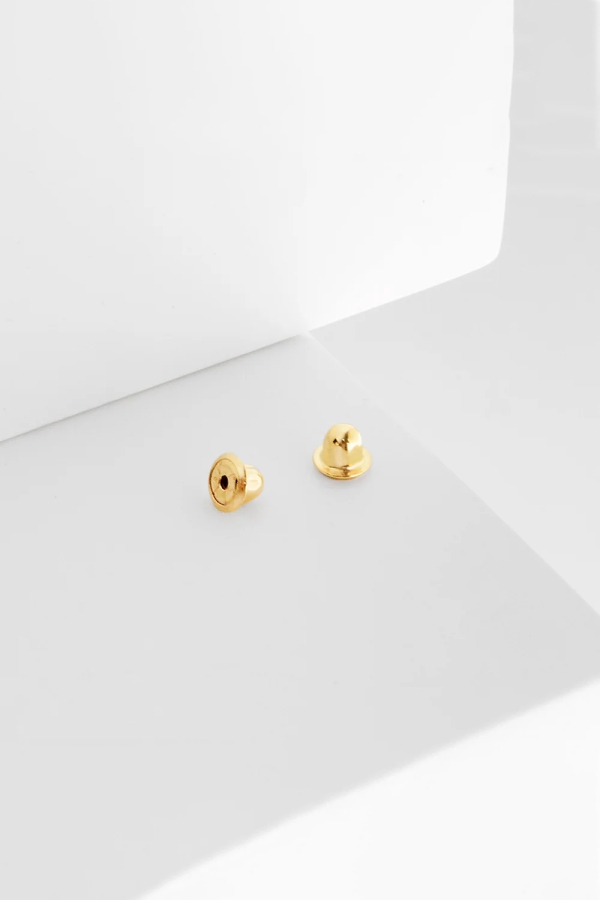 Capacel inchidere Cercei, cu Filet si Protectie, din Aur 14K