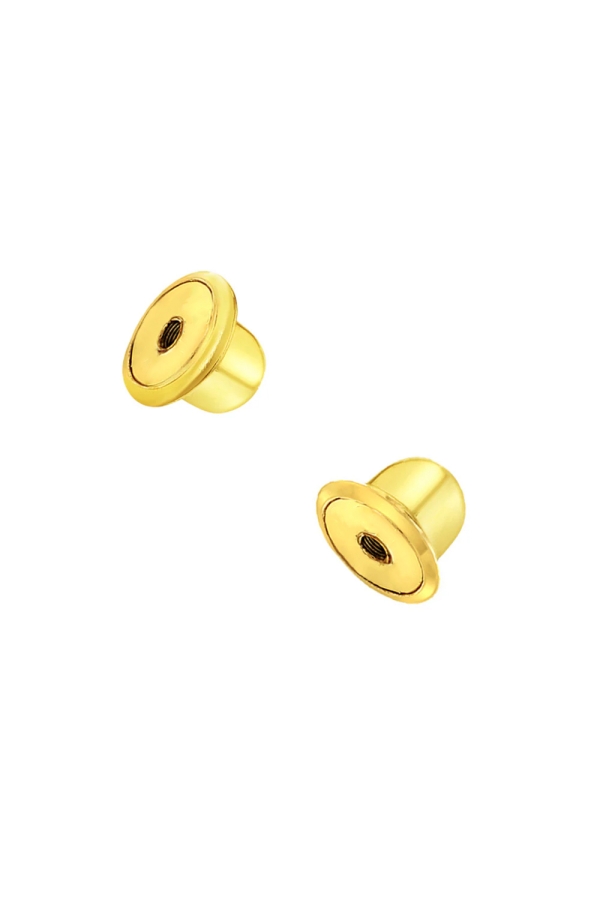 Capacel inchidere Cercei, cu Filet si Protectie, din Aur 14K