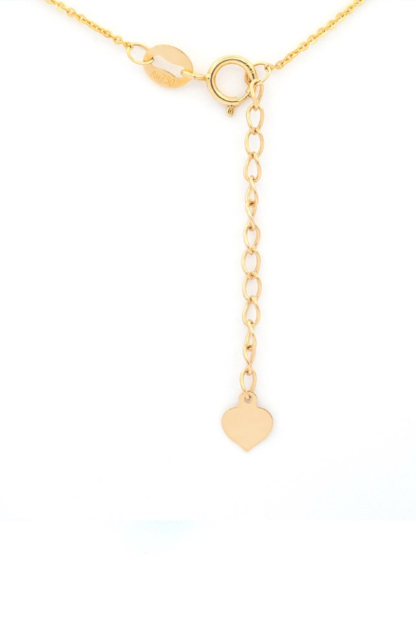 Colier Aur 18k cu Perla de Tahiti Veritabila, Rotunda, 9.3mm, calitate AAA
