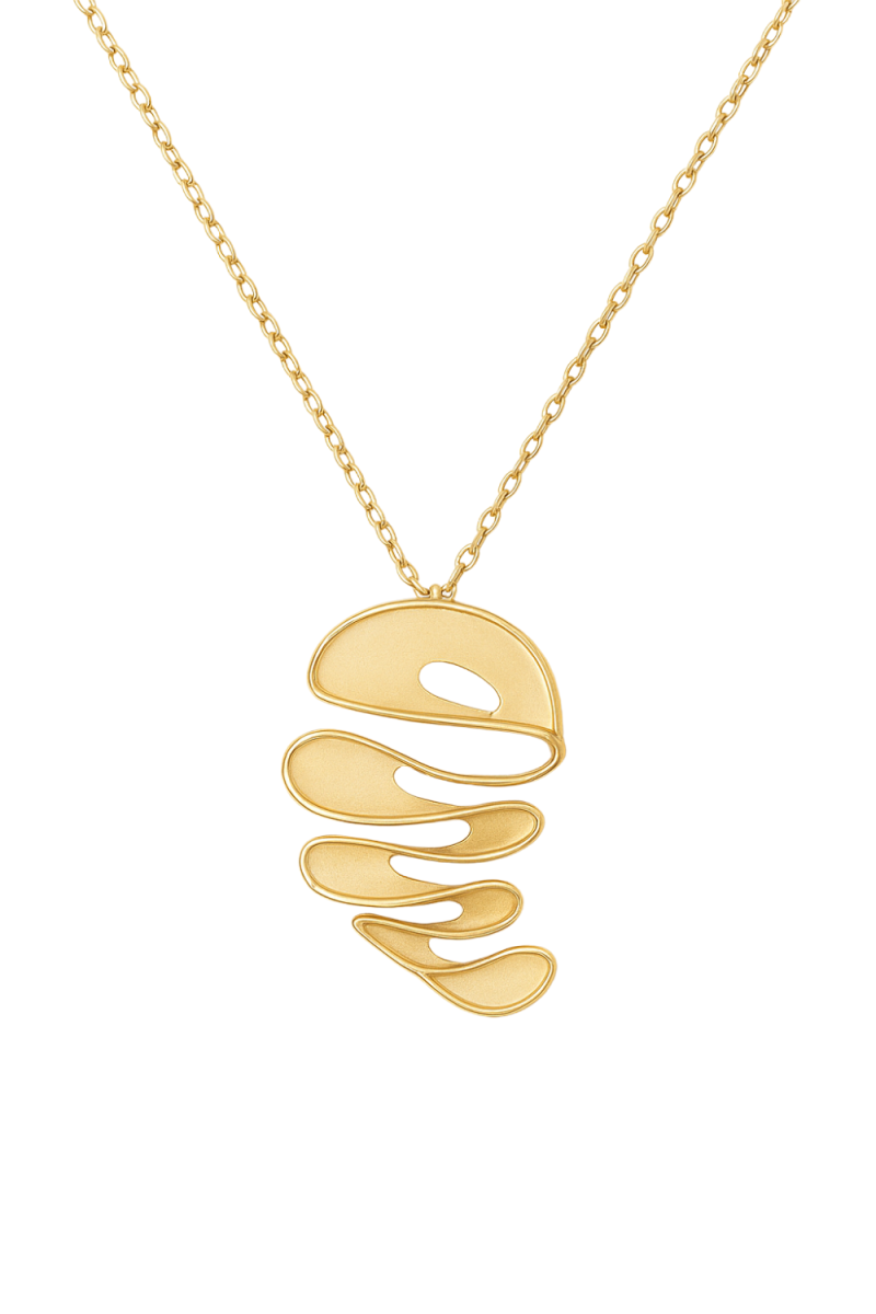 Colier din Aur 18K cu Pandantiv Rasucit, colectia Addicted by Palido, 45 cm